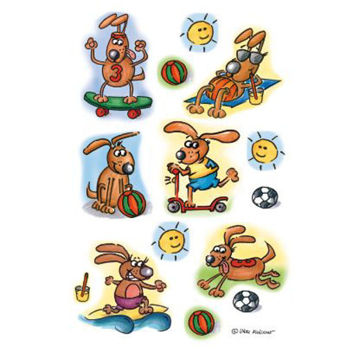 Picture of SUMMER DOG STICKERS